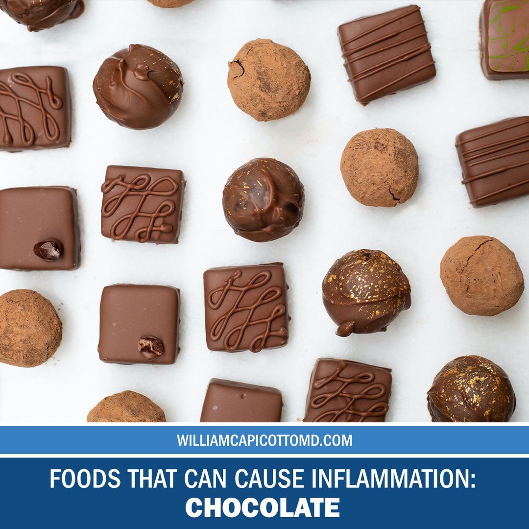 You are currently viewing 5 Common Foods that can Increase Inflammation Levels: Chocolate