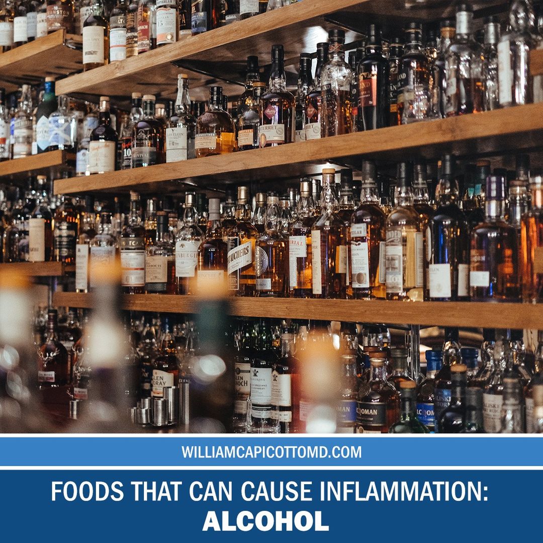 You are currently viewing 5 Common Foods that can Increase Inflammation Levels: Alcohol