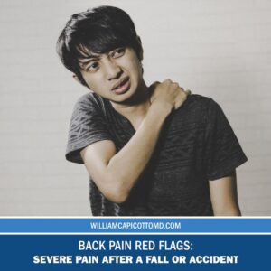 Read more about the article Back Pain Red Flags: Severe Pain After a Fall or Accident