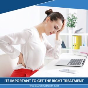 Read more about the article It’s important to get the right treatment!