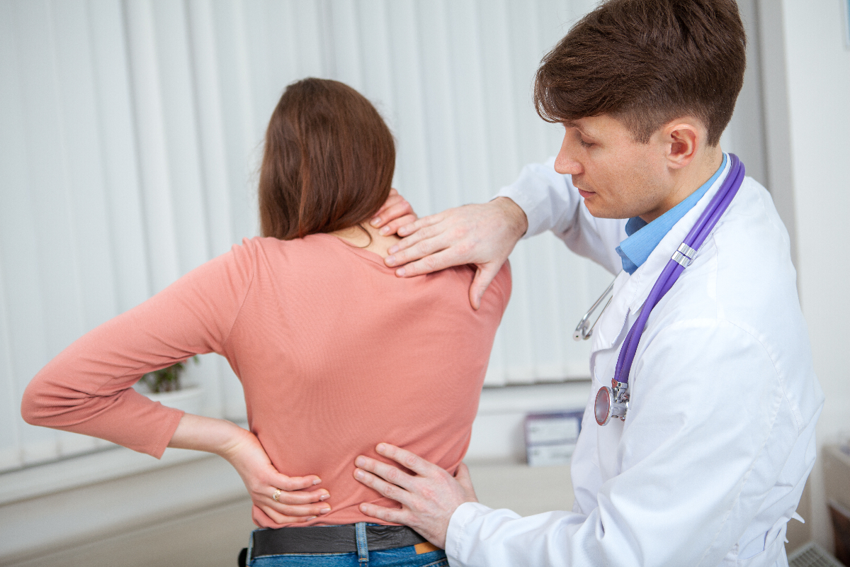 The three types of spinal curvature disorders