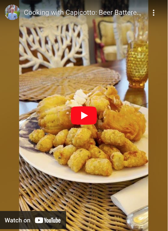Read more about the article Cooking with Capicotto: Beer Battered Fish Fry