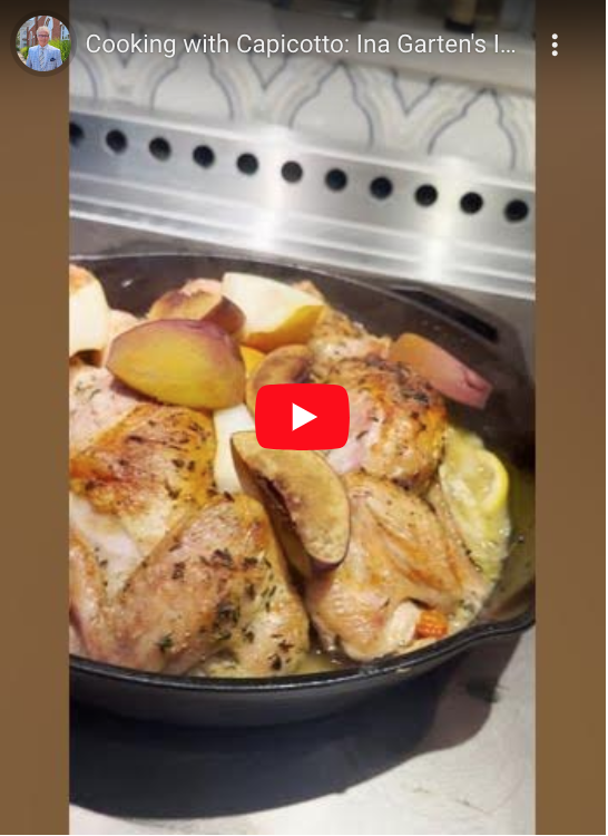 Read more about the article Cooking with Capicotto: Ina Garten’s Iconic Lemon Chicken