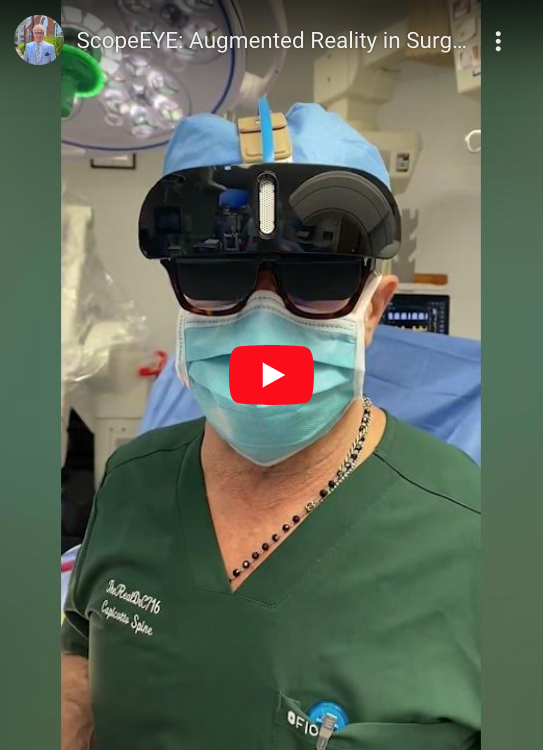 Read more about the article ScopeEYE: Augmented Reality in Surgery