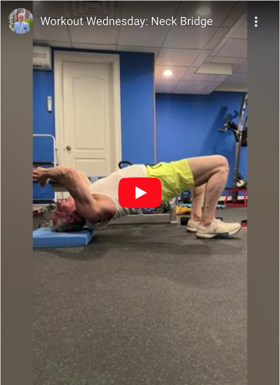 Read more about the article Workout Wednesday: Neck Bridge
