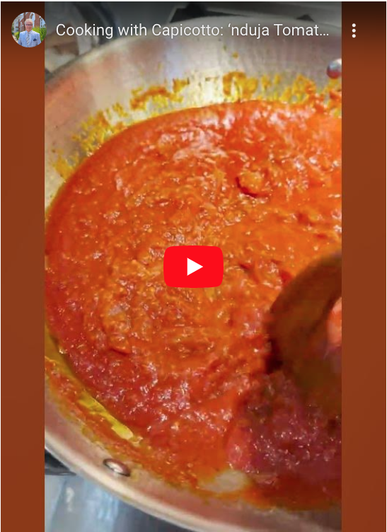 Read more about the article Cooking with Capicotto: ‘nduja Tomato Sauce