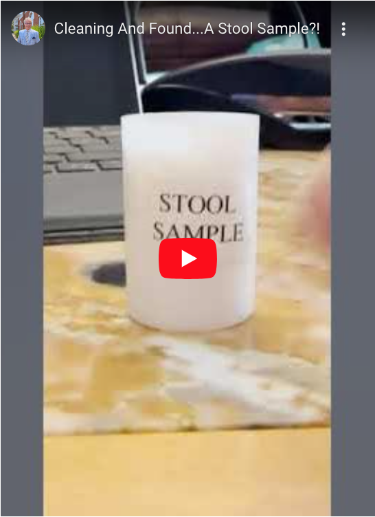 Read more about the article Cleaning And Found…A Stool Sample?!