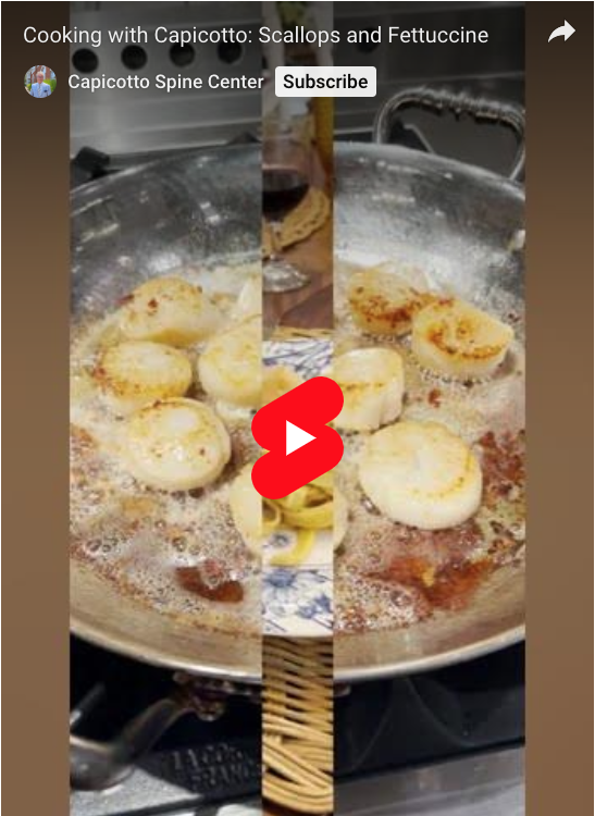 Read more about the article Cooking with Capicotto: Scallops and Fettuccine