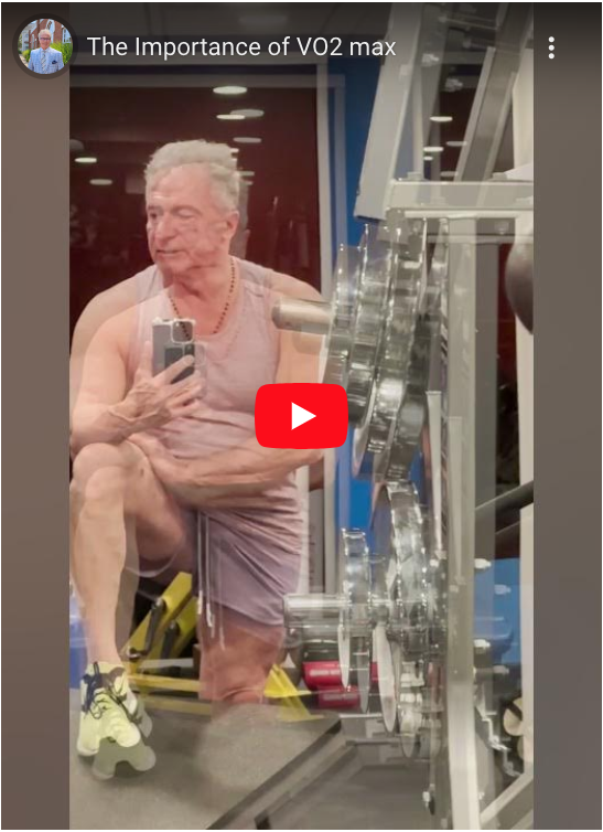 One of the most important things for health and longevity is VO2 max. But...what is that? Let me explain.