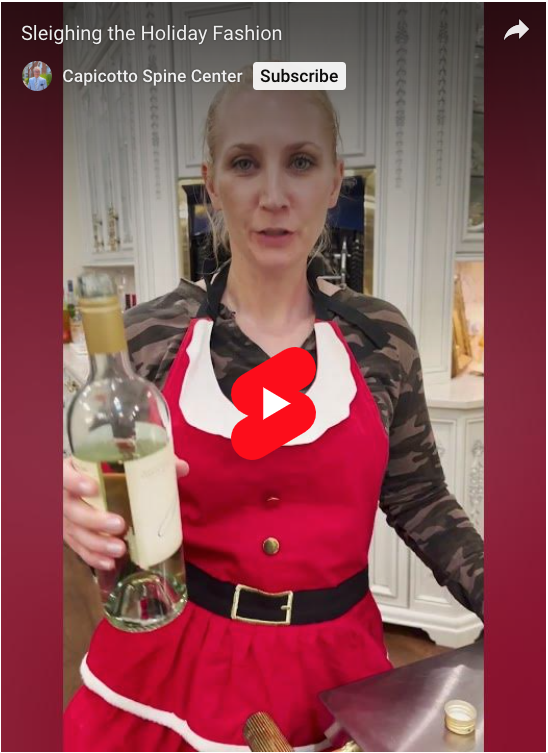 Looking back on some Christmas memories and found this clip of Mel sleighing the holiday fashion!