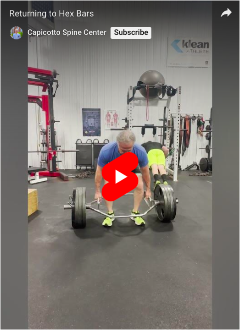 Haven’t done hex bars since covid…Shoulders back. Chest up. Here we go!