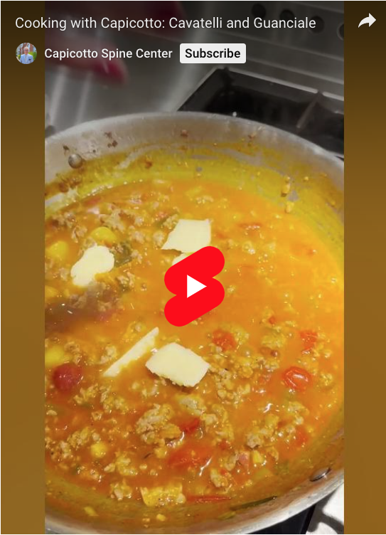 Read more about the article Cooking with Capicotto: Cavatelli and Guanciale