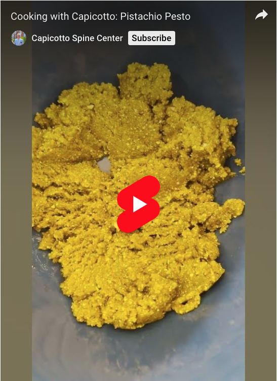 Read more about the article Cooking with Capicotto: Pistachio Pesto