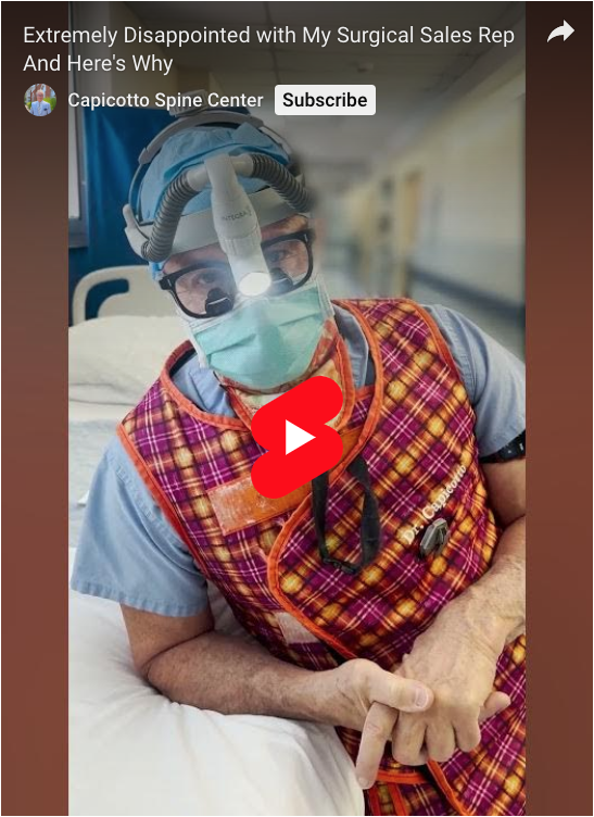 Read more about the article Extremely Disappointed with My Surgical Sales Rep And Here’s Why