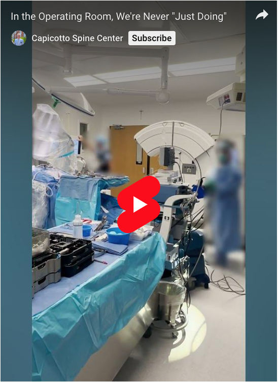 Read more about the article In the Operating Room, We’re Never “Just Doing”