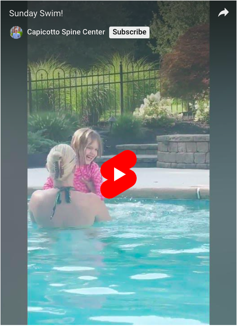 Sunday swim: Sun, pool, grandkids. What more could you ask from a weekend?