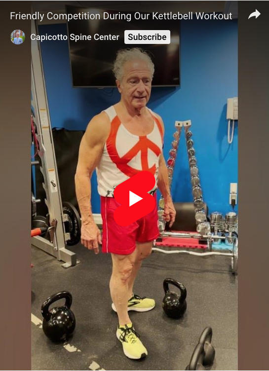 Read more about the article Friendly Competition During Our Kettlebell Workout