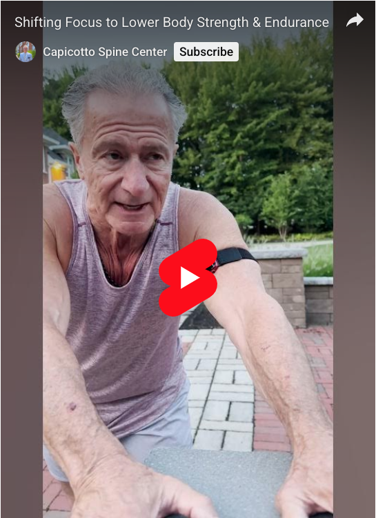 Read more about the article Shifting Focus to Lower Body Strength & Endurance