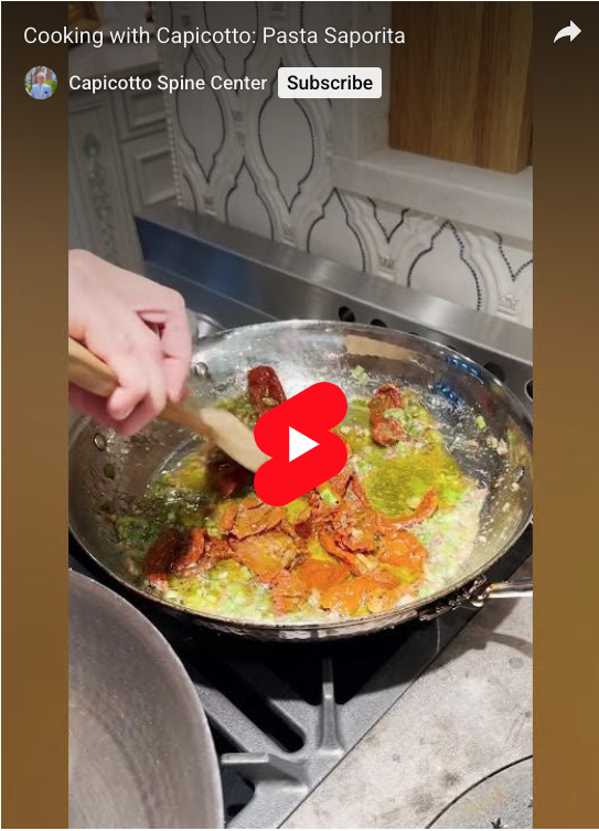 Read more about the article Cooking with Capicotto: Pasta Saporita