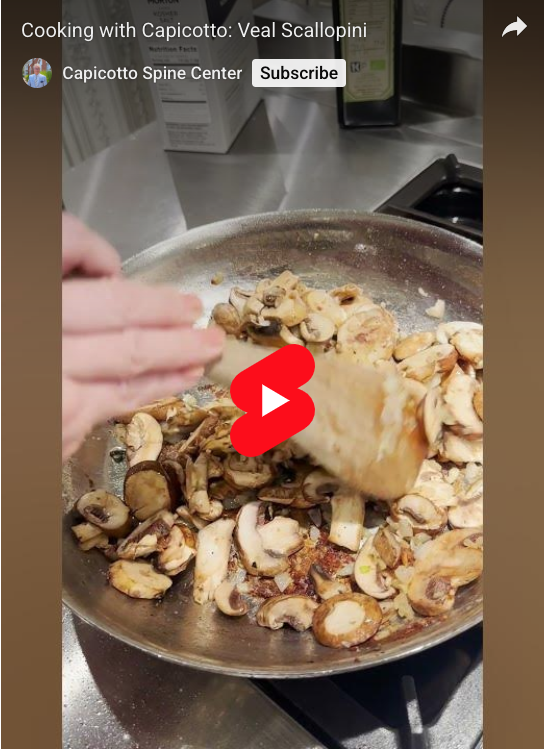 Read more about the article Cooking with Capicotto: Veal Scallopini