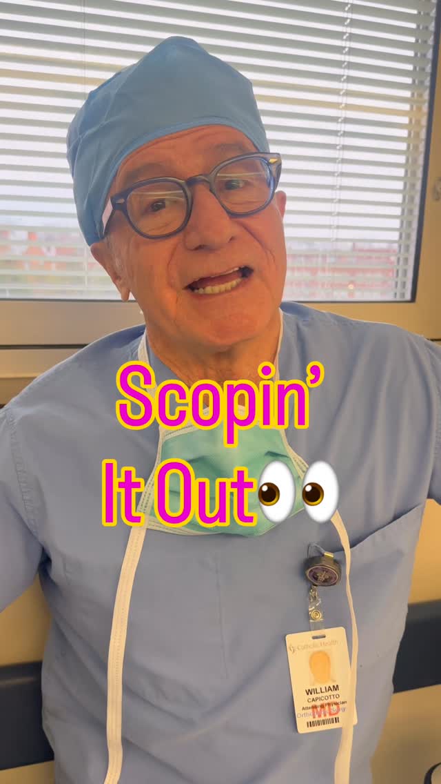 Incision smaller than a dime to perform a two level discectomy and foramenotomy…..