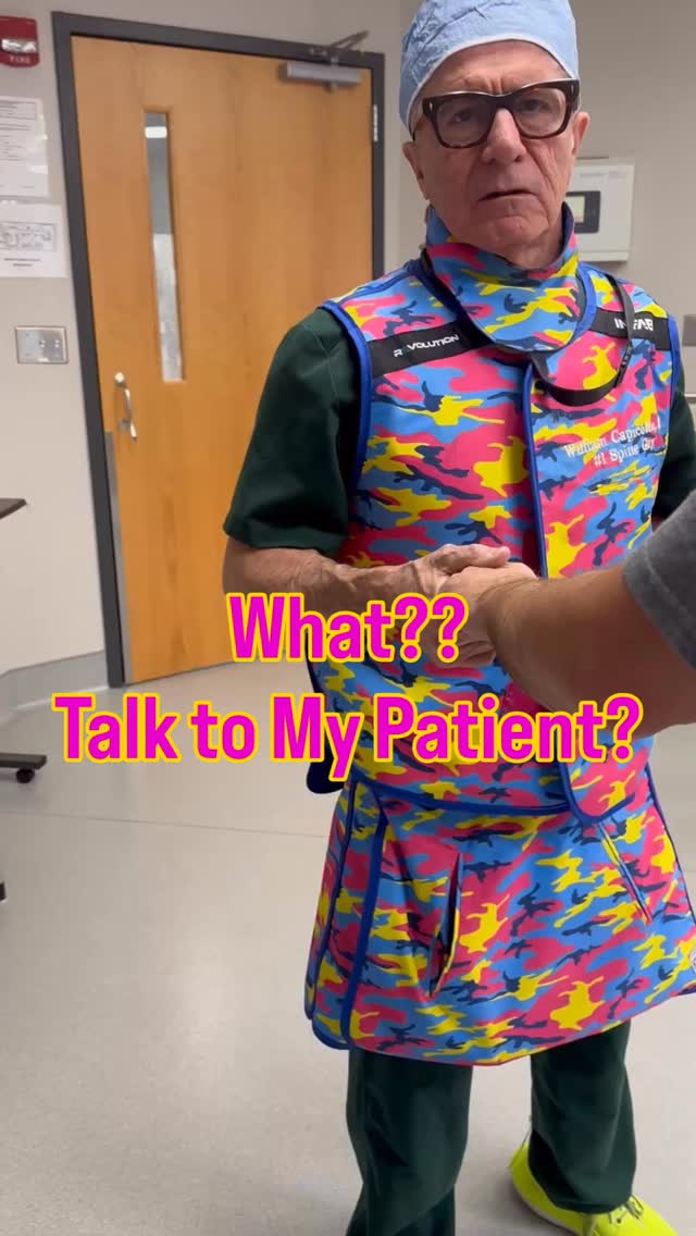 Although it may be boring and time-consuming, we all know that talking to the patient usually works best