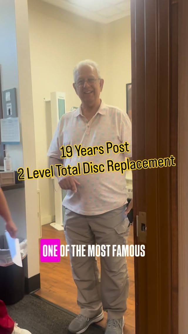 19 Years Post 2 Level Total Disc Replacement